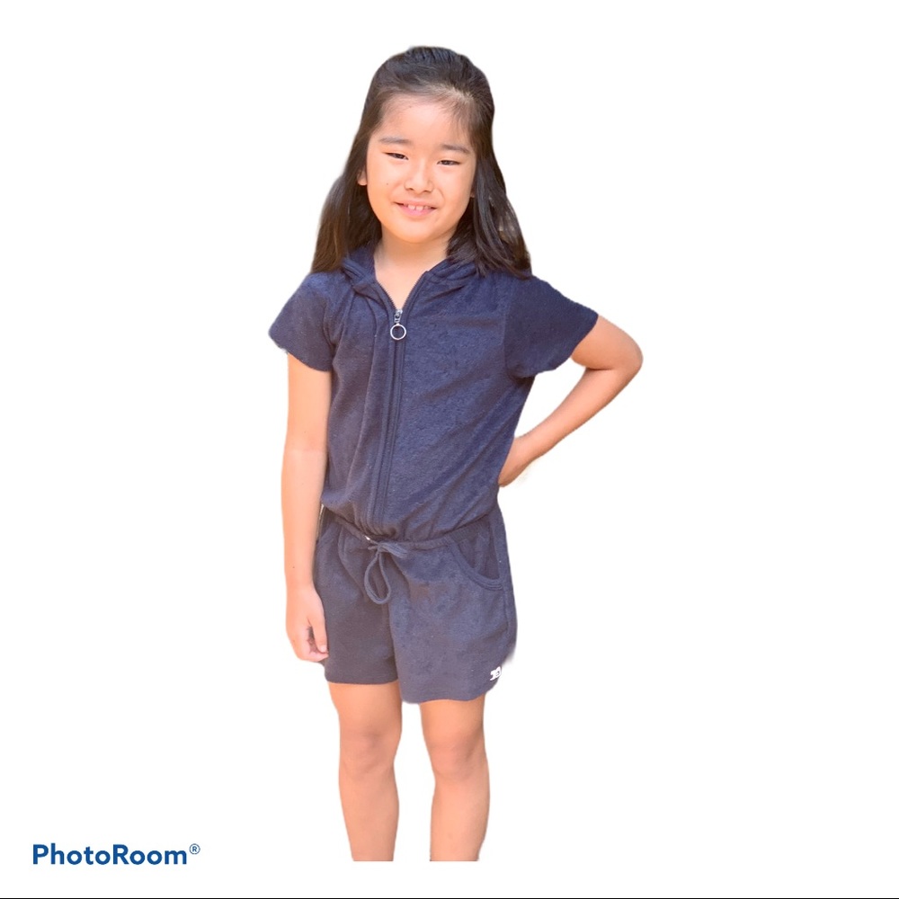 Girls navy blue romper by Joe’s jeans